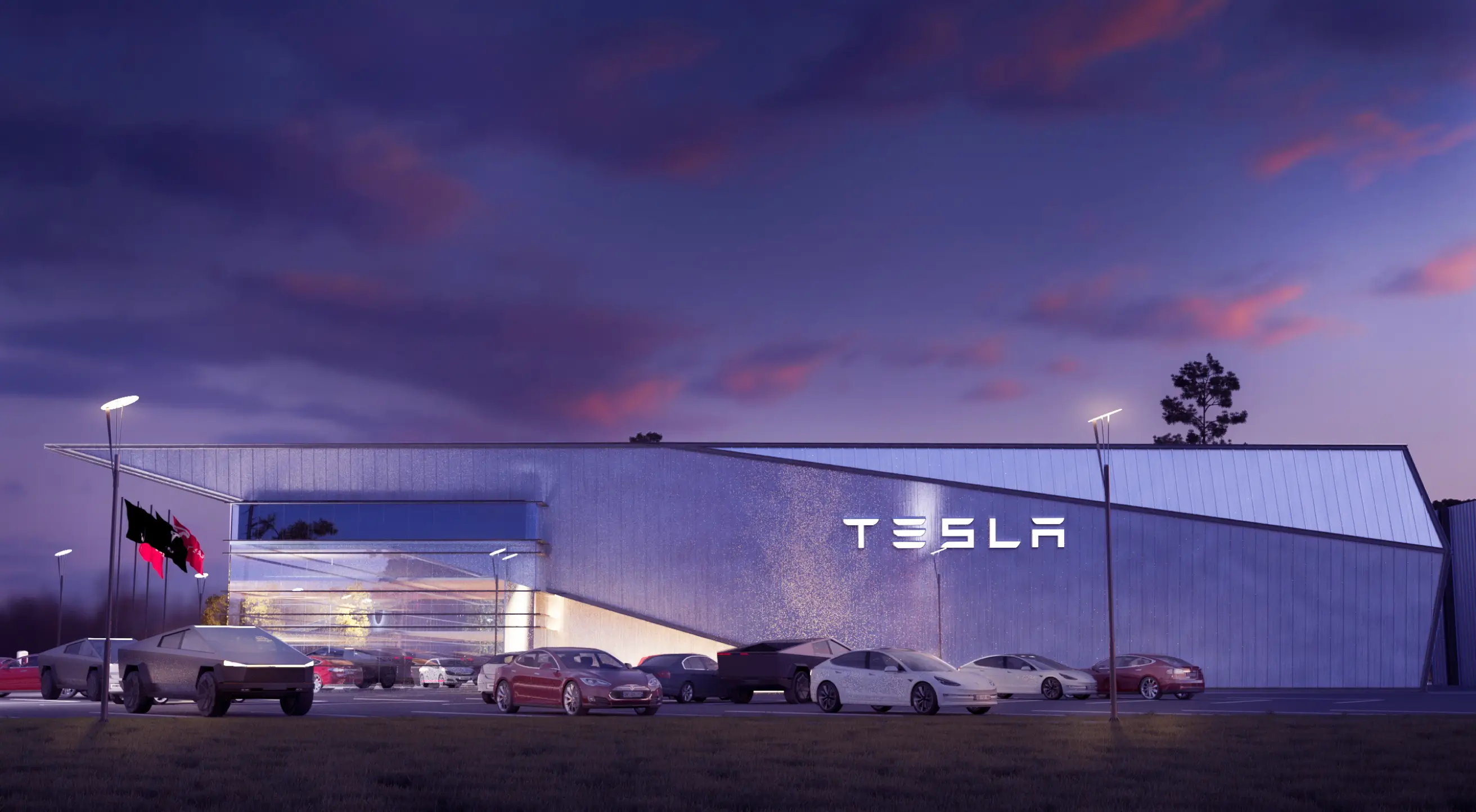 Шоурум Tesla